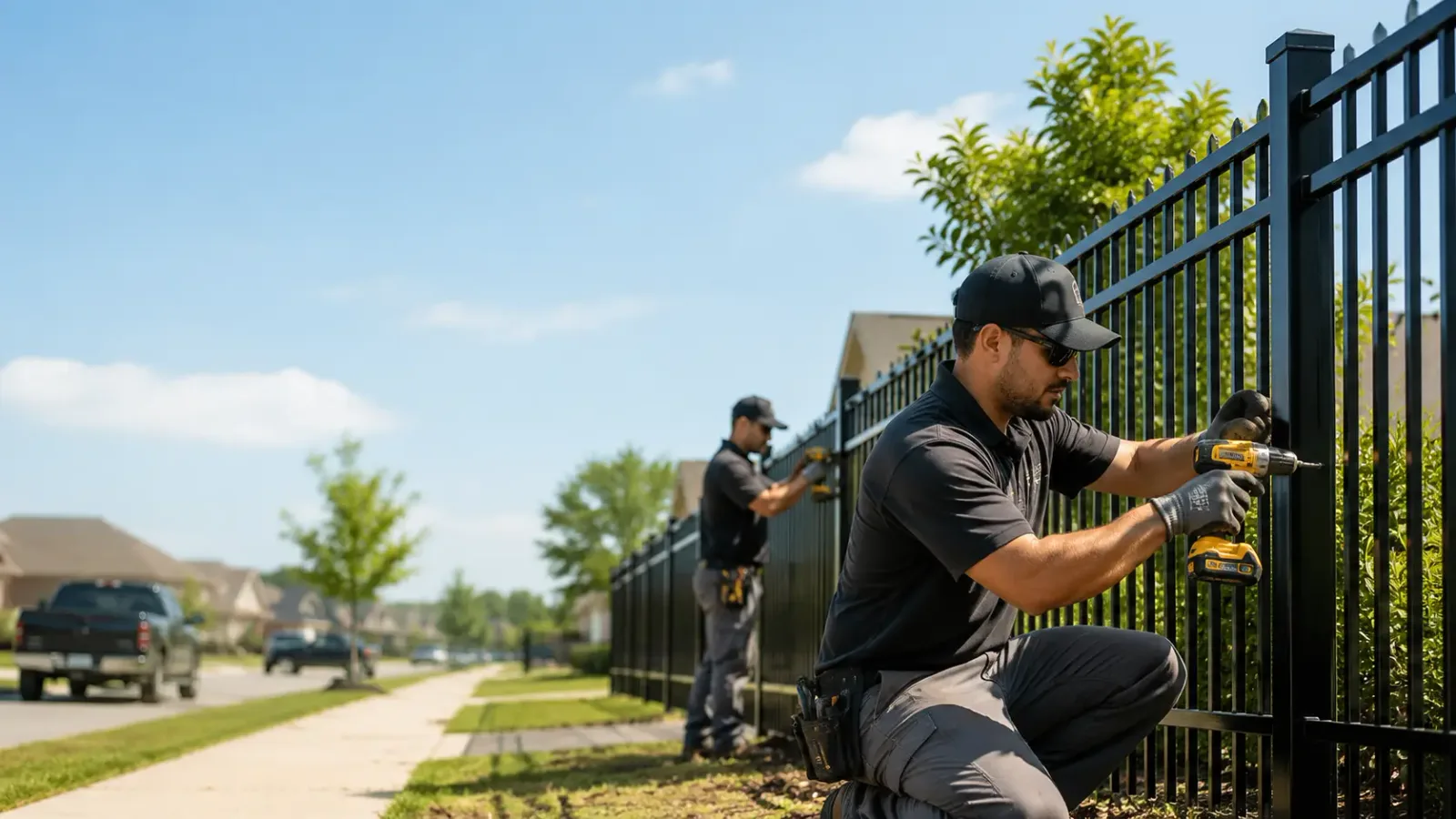 Metal Fence Installation in High Island, TX